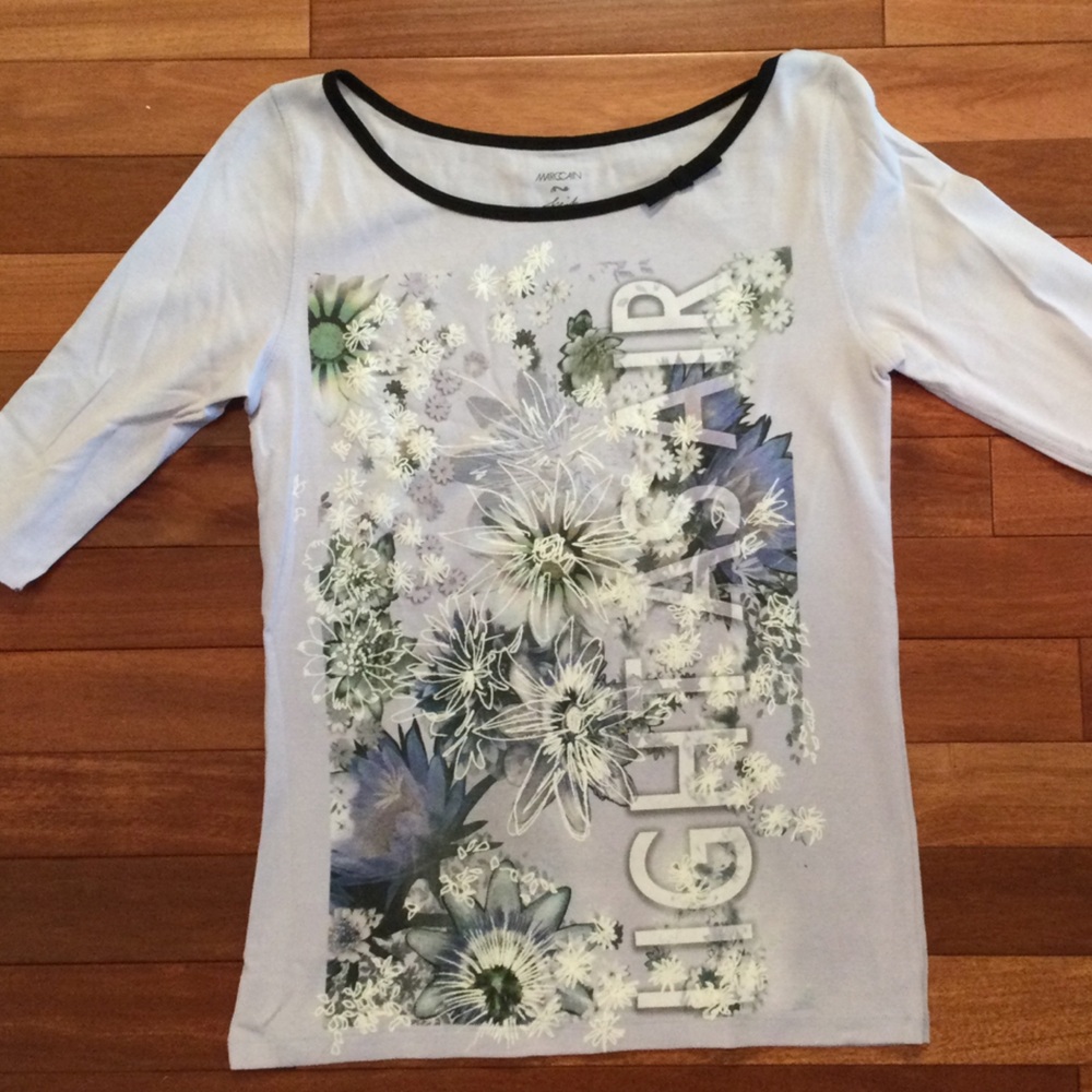 PRICE DROP! Beautiful Lavender Floral Top